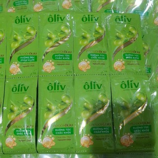 Dây dầu gội ôliv chắc khỏe / siêu mượt 12 gói