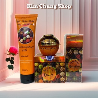 Combo kem MỤN Đông Y (3 món: Sữa rửa mặt, serum, kem dưỡng)