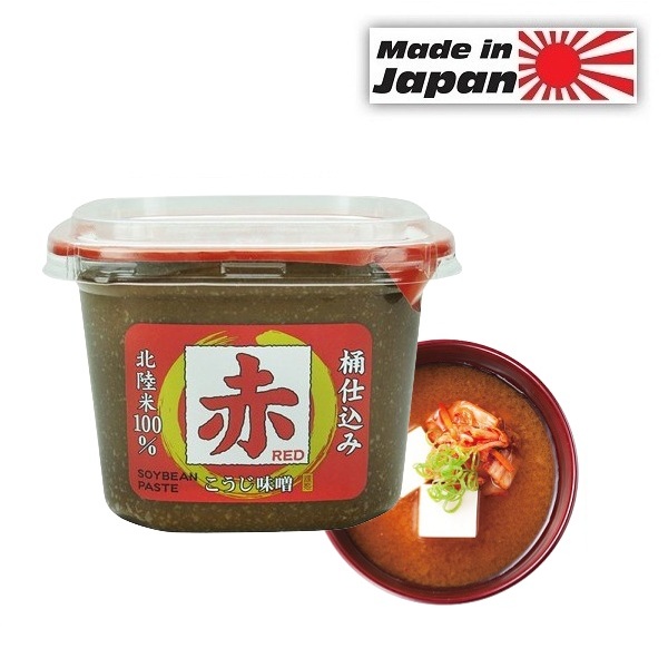 [JAPAN] Miso Đỏ Men Gạo Koji Yamagen 500Gr Nấu Soup Tương Nấu Canh Miso Truyền Thống Nhật