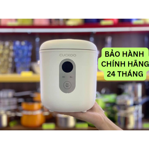 Nồi Cơm Mini Cuckoo Marshmallow CR-0255MW 0.36L,BẢO HÀNH 2 NĂM