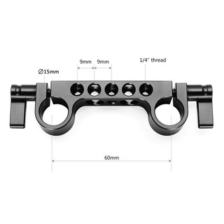 Smallrig Super Lightweight 15mm Railblock V3 942