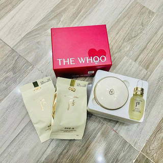Bộ phấn nước Whoo Luxury Golden Glow Cushion