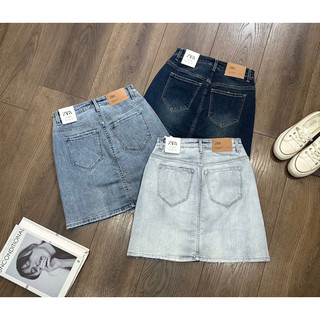 Chân váy basic lưng cao đắp tà tam giác ZR COBÉ