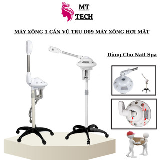 Máy Xông Vũ Trụ 1 Cần D09  Máy Xông Hơi Mặt | Máy Xông Mẫu Mới Có Ngăn Đựng Thảo Dược Mẫu 2023 Bảo Hành 12 Tháng