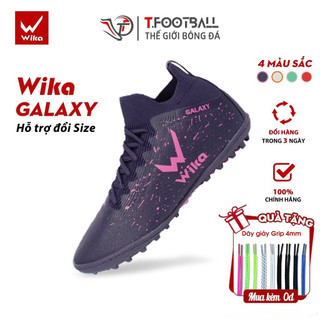 Giày Đá Bóng WIKA Galaxy Cổ Cao Vải Sợi Dệt Ôm Chân