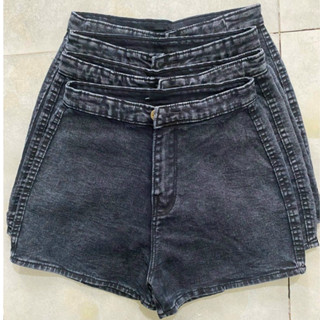 Quần Đùi Jean Nữ Co Giãn tibi shop, Quần Jean Ôm Ngắn Fullsize S,M,L,XL