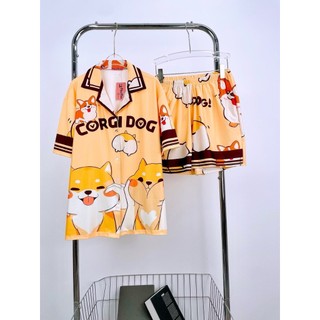 [HCM] (60-80kg, P2) Đồ bộ bigsize đùi thun lạnh IN 3D HOẠT HÌNH - MON MON. hongduyen2188. doraemon-ku shin-mickey-kitty.
