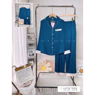 [HCM] (40-56kg) Đồ bộ pijama TDQD áo tay ngắn quần dài latin/lụa cao cấp in 3D họa tiết bắt mắt BOO BOO. hongduyen_2188.