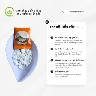 Tinh bột sắn dây nguyên chất - gói nhỏ 20g tiện lợi. Tiết kiệm hữu cơ