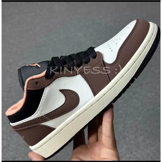 Giày air jordan 1 low "mocha brown"