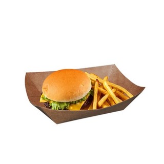 Khay giấy đựng fastfood (11x15x4.5cm 100 cai/đơn)