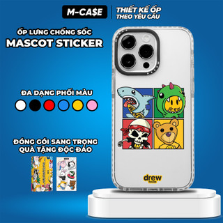 Ốp Lưng Điện Thoại iPhone Friends M CASE Chống Sốc Ố In Theo Yêu Cầu 11 12 13 14 15 Pro Max MCase Chính Hãng