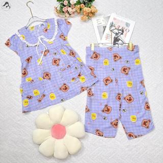 Bộ Bầu Mặc Nhà Mango Cao Cấp Mềm Nhẹ Mịn, Áo Có Dây Cột Và Quần Chun Chỉnh Bụng, Quần Lững ( 40 - 65kg ) [ ẢNH THẬT ]