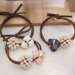 Dây buộc tóc đính đá ngọc trai cho nữ