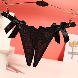 Quần Lót Lọt Khe Xẻ Đáy Phối Nơ Sexy Gợi Cảm - C26