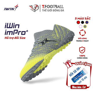 Giày Đá Bóng IWIN imPRO+ Cổ Giày Vải Dệt Flyknit Ôm Chân