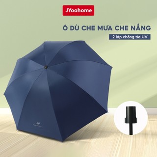 Ô Che Nắng Chống Tia UV Bảo Vệ Da JYoohome Dù Che Mưa Che Nắng 3 Lớp Cầm Tay Gấp Gọn