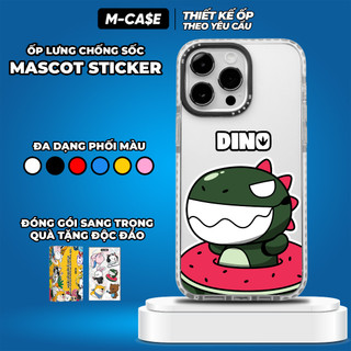Ốp Iphone Chống Sốc MCASE DINO DINO002 11 / 12 / 13 / 14 / 15 / 16 / 17 Pro Max