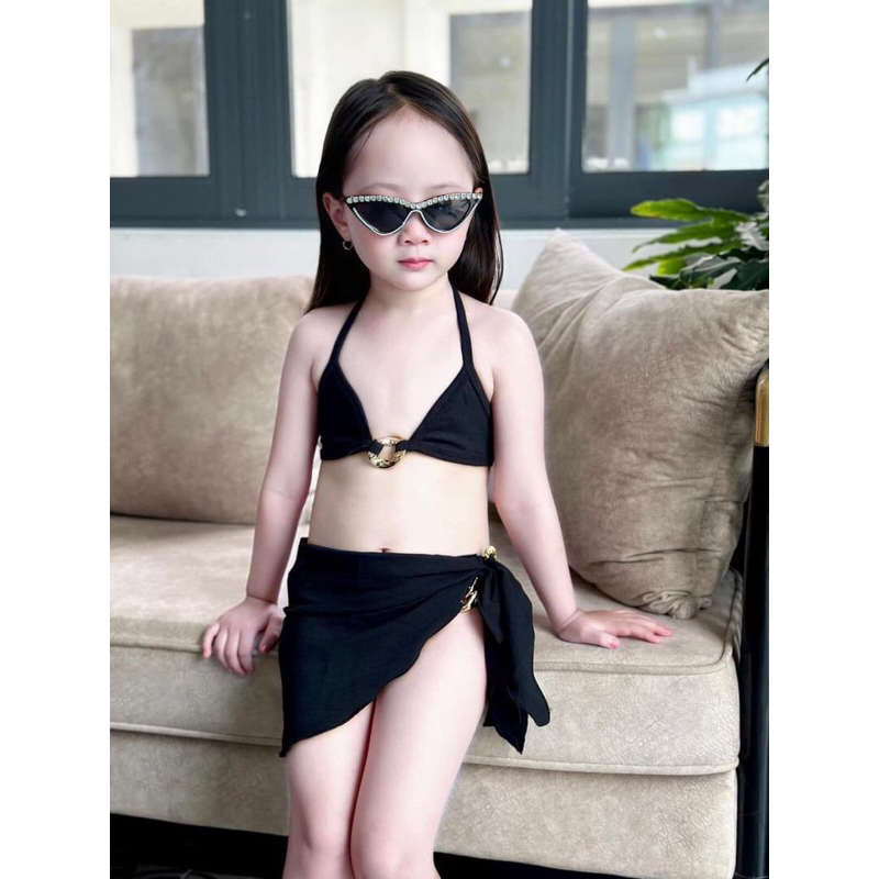 set bikini 3 chi tiets cho bé