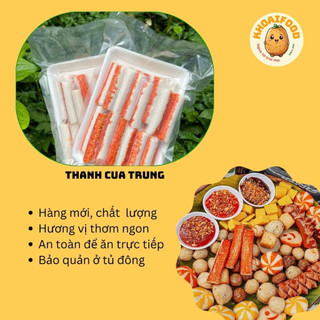 Thanh cua làm kimbap - cá viên chiên, viên thả lẩu Trung vị lạ