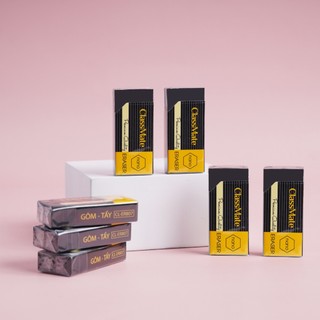 Gôm tẩy nano premium đen classmate giúp tẩy sạch vết chì, tiện dụng, không gây hại cho bé cl-er807