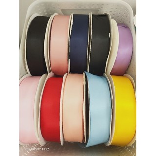 5m ruy băng lụa satin 2 mặt 4cm