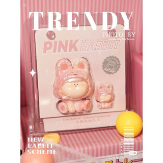 - mô hình nhân vật amlls rabbit purple & pink