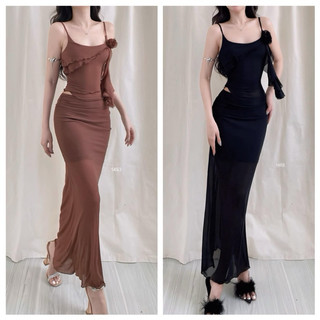 Đầm body set đầm lưới hoa sang chảnh dự tiệc siêu quyến rũ đ240 Giá sỉ Lissa