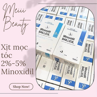  Xịt mọc tóc Minoxidil Bailleul 2% 5% Pháp Giảm Rụng Và Kích Thích Mọc Tóc 