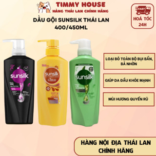 Dầu Gội Sunsilk Thái Lan Mềm Mượt Tóc Chai 400ml