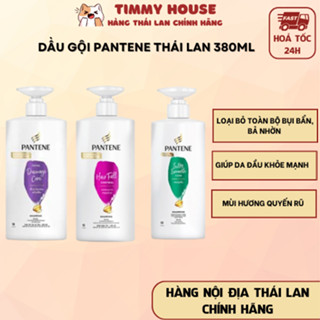 Dầu Gội Pantene Thái Lan Ngăn Rụng Tóc / Mượt Mà Óng Ả / Phục Hồi Hư Tổn Chai 380ml