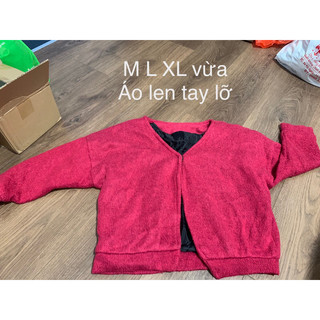 Áo dạ, áo lạnh, khoác, len M LXL