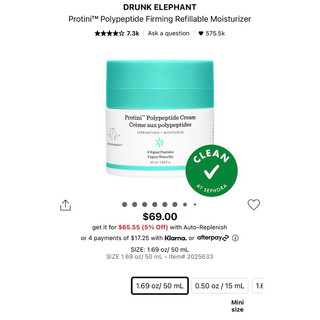 Kem dưỡng Drunk Elephant Protini Polypeptide Cream