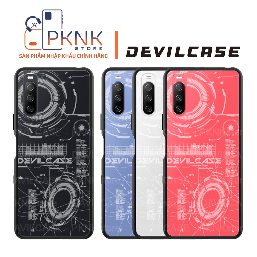 Ốp Lưng Devilcase Sony Xperia 10iii I Phiên Bản Lite Devilcase (Khung Đen + Phím Đen)