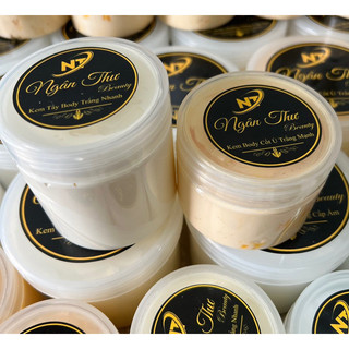 Combo kem body 250g tẩy + 150g ủ trắng nhanh th ngân thư women nữ