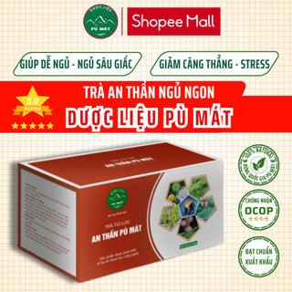 Trà an thần ngủ ngon Dược Liệu Pù Mát nguyên liệu 100% tự nhiên tại Rừng quốc gia Pù Mát, Trà ngủ ngon dạng túi lọc