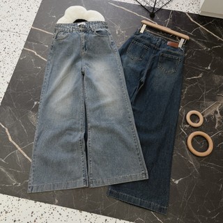Q198 - QUẦN JEAN SUÔNG ỐNG LOE 2M - 102cm