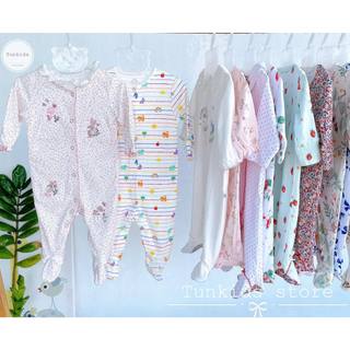 Body sleepsuit sơ sinh ,body cotton dài tay cho bé nhẹ cân, sinh non, thiếu tháng hàng xuất xịn cực đẹp