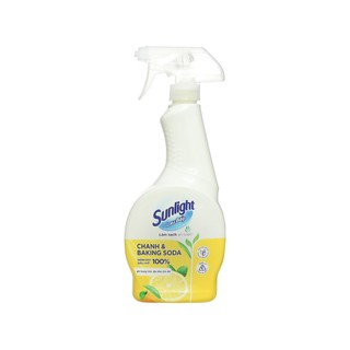 Nước lau bếp Sunlight chanh & baking soda chai 500ml