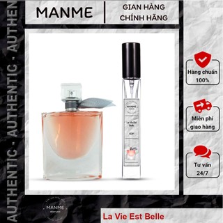 Nước hoa nữ la vie est belle edp chai chiết 10ml, 20ml - manme perfume