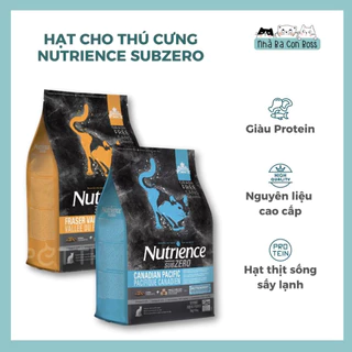 [500g/2.27kg] Hạt Cho Mèo Mọi Lứa Tuổi (All Stages) Nutrience Subzero
