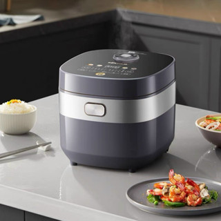 Nồi cơm điện tử Bear DFB-D40N1 dung tích 4L màu ghi xám bảo hành 12 tháng