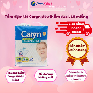 Tấm đệm lót Caryn siêu thấm size L 10 miếng