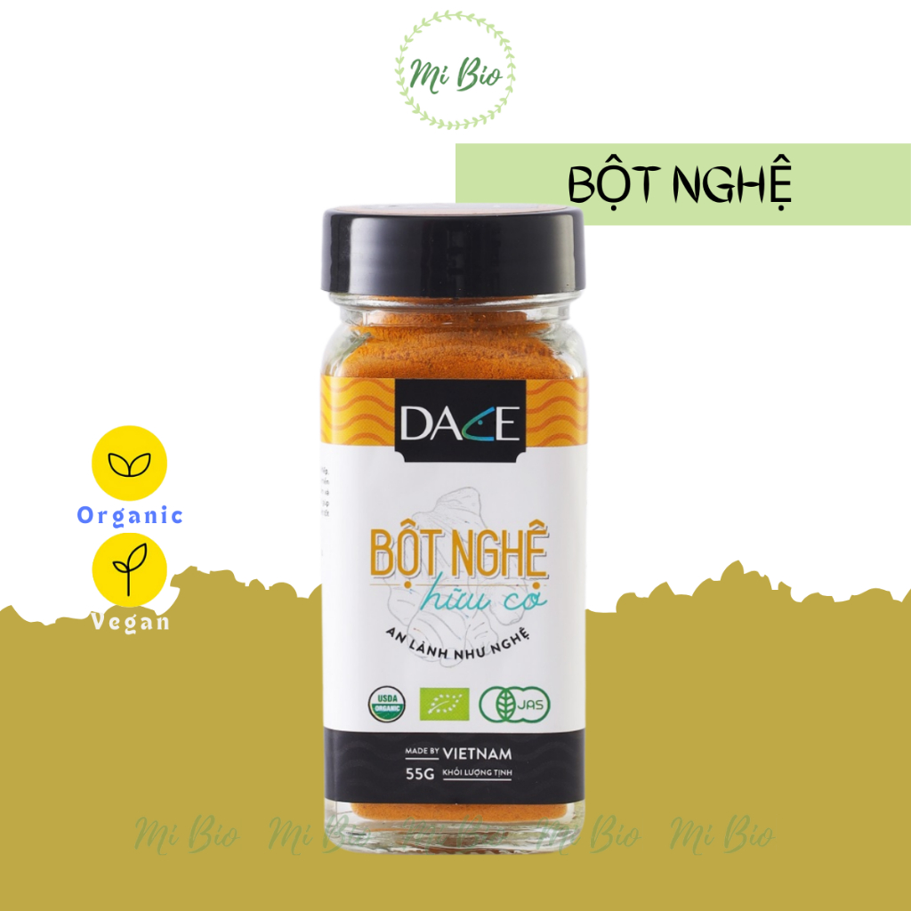 Bột nghệ hữu cơ 55gr - Dace