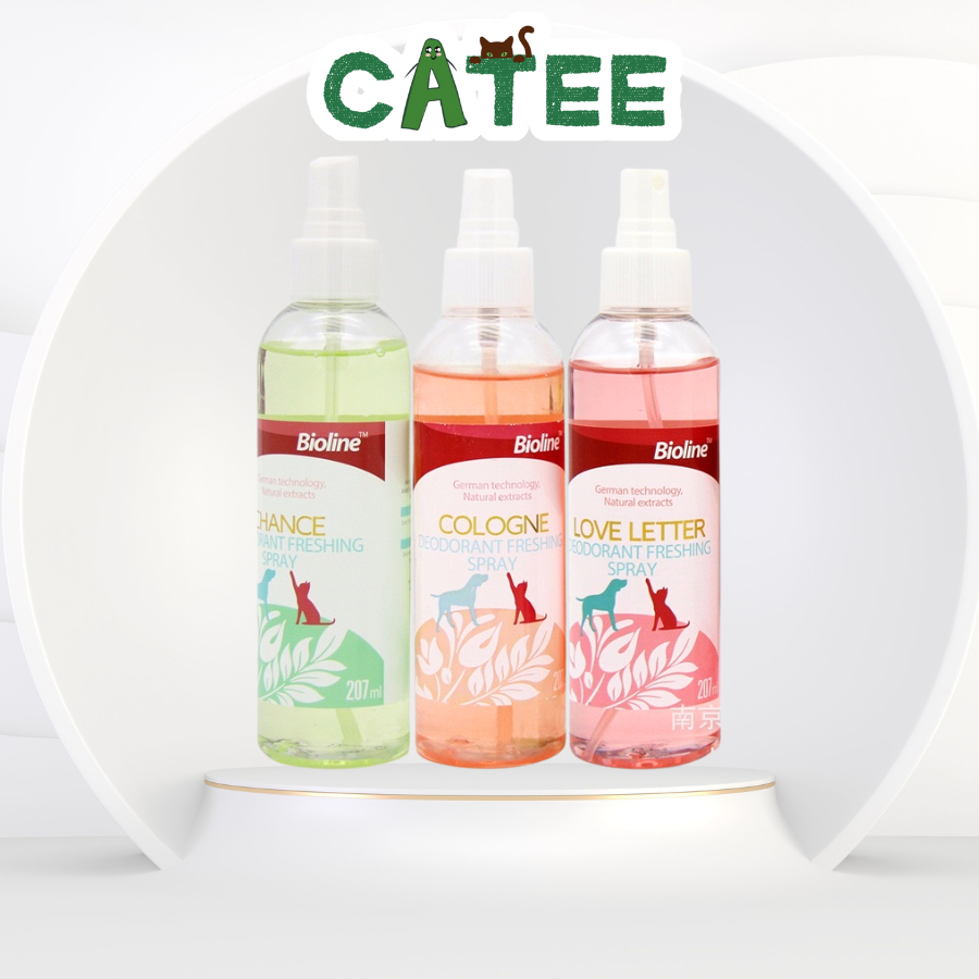Nước Hoa Chó Chó Mèo Bioline Giúp Khử Mùi Hôi 207ML