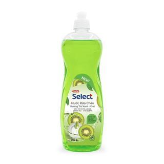 Nước rửa chén Select 750g hương trà xanh kiwi / chanh yuzu
