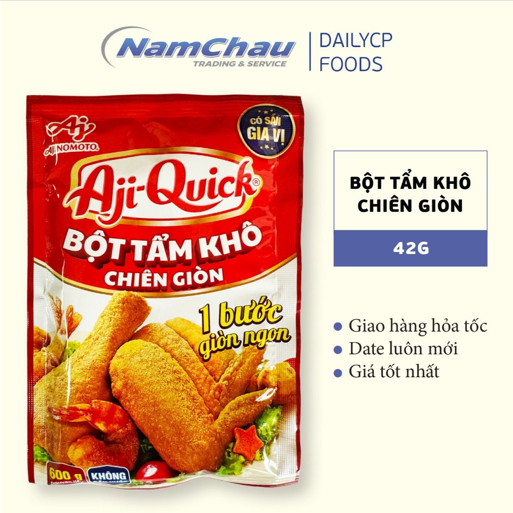 Bột chiên giòn Aji-Quick gói 42g [HN giao hỏa tốc]