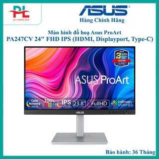 Màn hình đồ hoạ asus proart pa247cv / pa278cv-p 24" fhd ips - hàng chính hãng