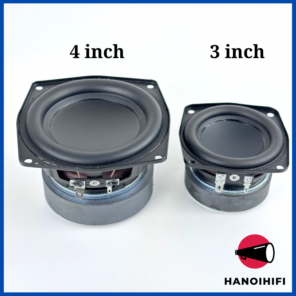 Loa Mid Bass LG Z 4 inch 40W 4ohm, và LG 3inch 30w 4ohm hàng mới bass mạnh