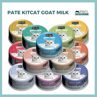 [Lon 70g] Pate cho mèo KitCat Goat Milk